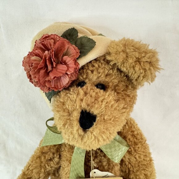 New 1998 Boyds Bear Plush Auntie Aleena De Bearvoire Vintage 11" 918451 w Tags - Picture 3 of 8
